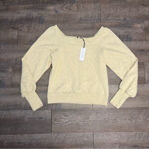 Rebecca Minkoff Oat Melange Sweatshirt